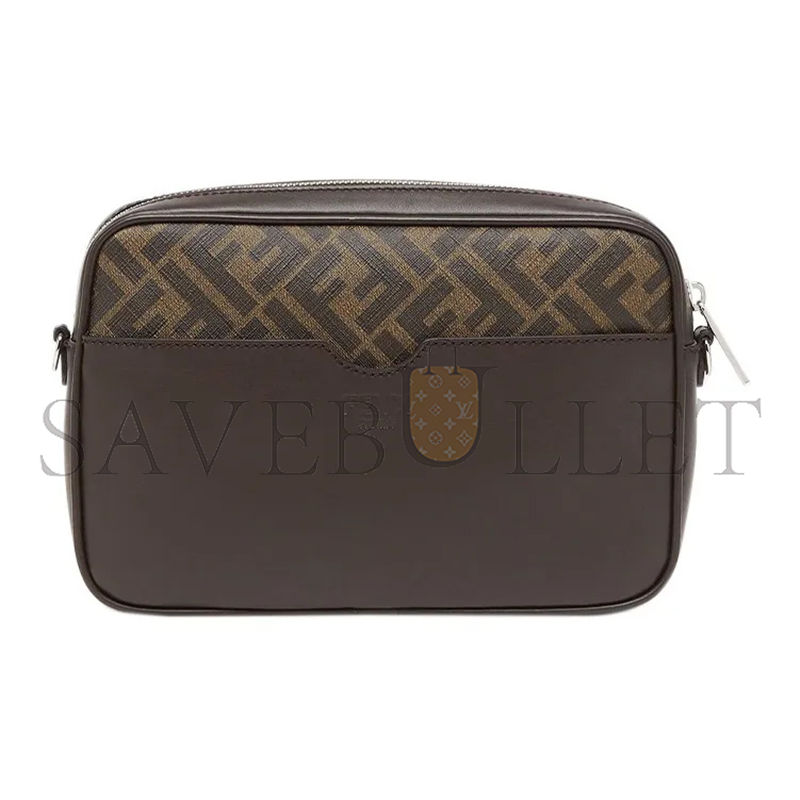 FENDI FF LOGO PRINT SHOULDER BAG 7M0286AJJ4F1HR8 (23.5*16*5cm)